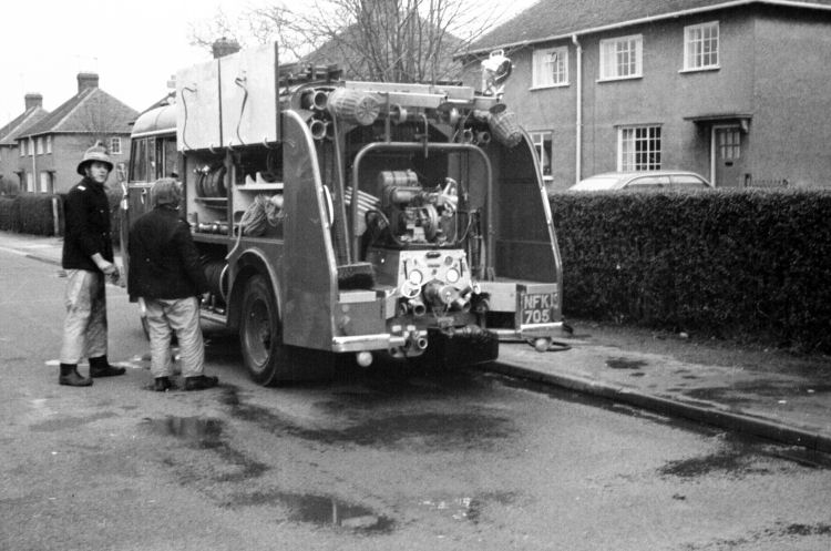 Broadway brigade attend a chimney fire in Orchard Avenue