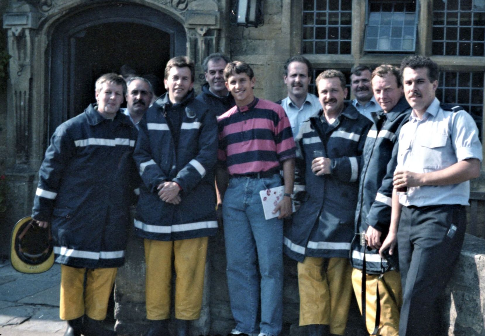 Crew with Gary Lineker