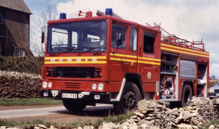 B361FAB at Snowshill 1985