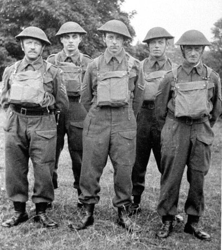 Members of the Broadway Home Guard